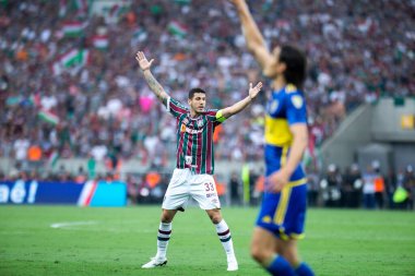 RIO DE JANEIRO (RJ), Brezilya 04 / 11 / 2023 - LIBERTADORES 2023 FLUMINENSE Rio takımının yarışmadaki ilk şampiyonluğu oldu. 