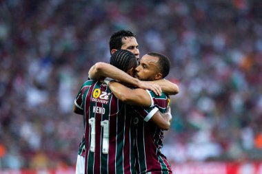 RIO DE JANEIRO (RJ), Brezilya 04 / 11 / 2023 - LIBERTADORES 2023 FLUMINENSE Rio takımının yarışmadaki ilk şampiyonluğu oldu. 