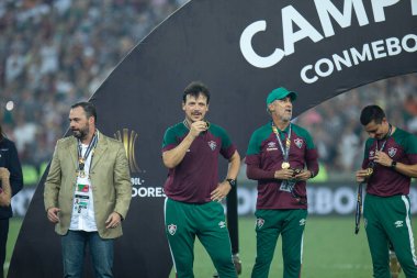 RIO DE JANEIRO (RJ), Brezilya 04 / 11 / 2023 - LIBERTADORES 2023 FLUMINENSE Rio takımının yarışmadaki ilk şampiyonluğu oldu. 