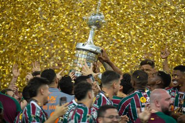 RIO DE JANEIRO (RJ), Brezilya 04 / 11 / 2023 - LIBERTADORES 2023 FLUMINENSE Rio takımının yarışmadaki ilk şampiyonluğu oldu. 