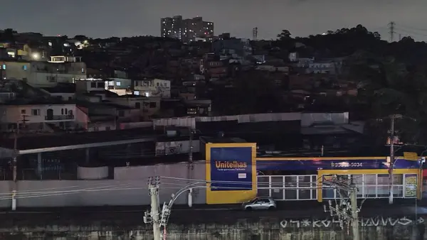 ซาโอ เพนซาโล บราซ 2023 ในภ ภาคใกล บรถไฟใต ลาดาเบเลซ สในเขตใต ของเม — ภาพถ่ายสต็อก