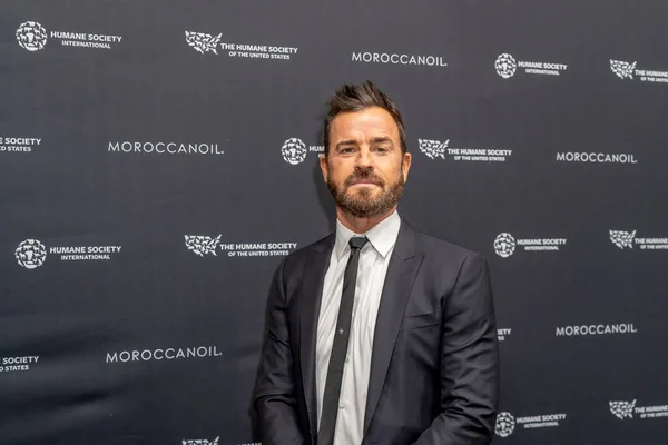 November 3Rd 2023 New York Usa Justin Theroux Attends Humane — Stock Photo, Image