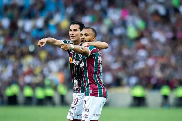 Rio Janeiro Brasilien 2023 Libertadores 2023 Fluminense War Der Erste — Stockfoto