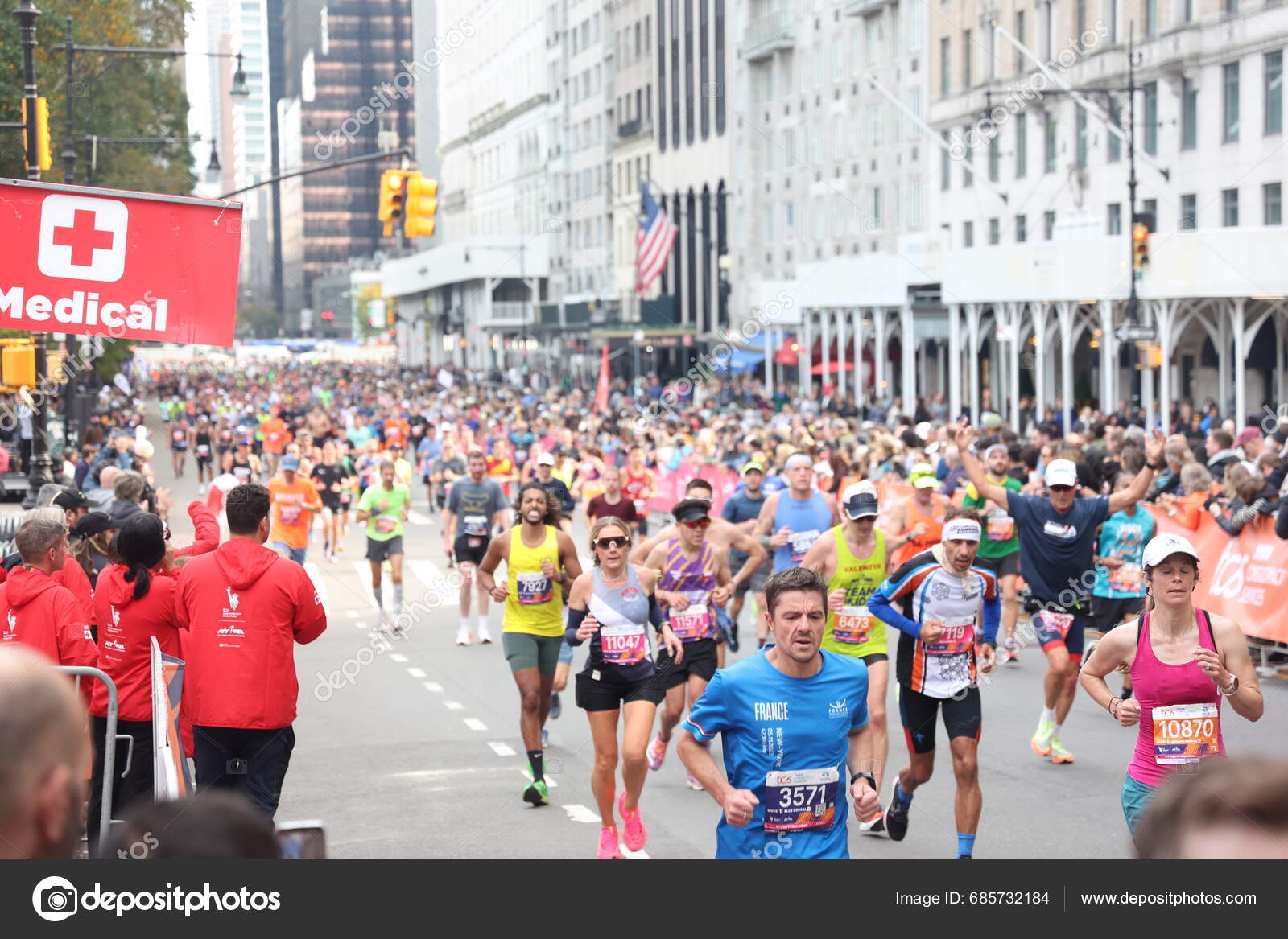 52Nd New York City Marathon Race November 2023 New York – Stock ...