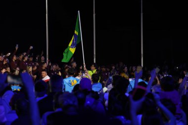 Santiago (CHL), 11 / 05 / 2023 - Şili 'deki Pan Amerikan Oyunları' nın kapanış partisi, bu Pazar, 5 Kasım 2023.