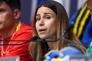 SANTIAGO (Şili), 11 / 06 / 2023 - Panam, Neven Iliç, İcra Direktörü Santiago 2023, Harold Mayne-Nicholls ile birlikte Santiago 'daki 2023 Pan Amerikan Oyunları Dengeleri