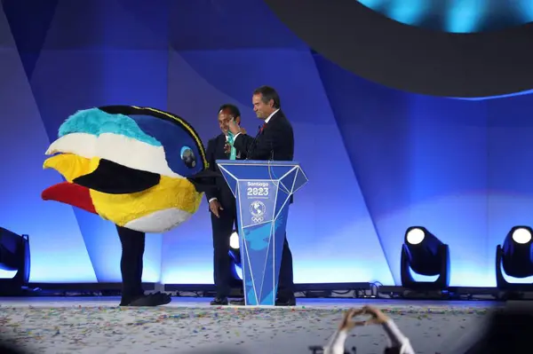 Santiago Chile Brazil 2023 Closing Ceremony 2023 Pan American Games — Stock Photo, Image