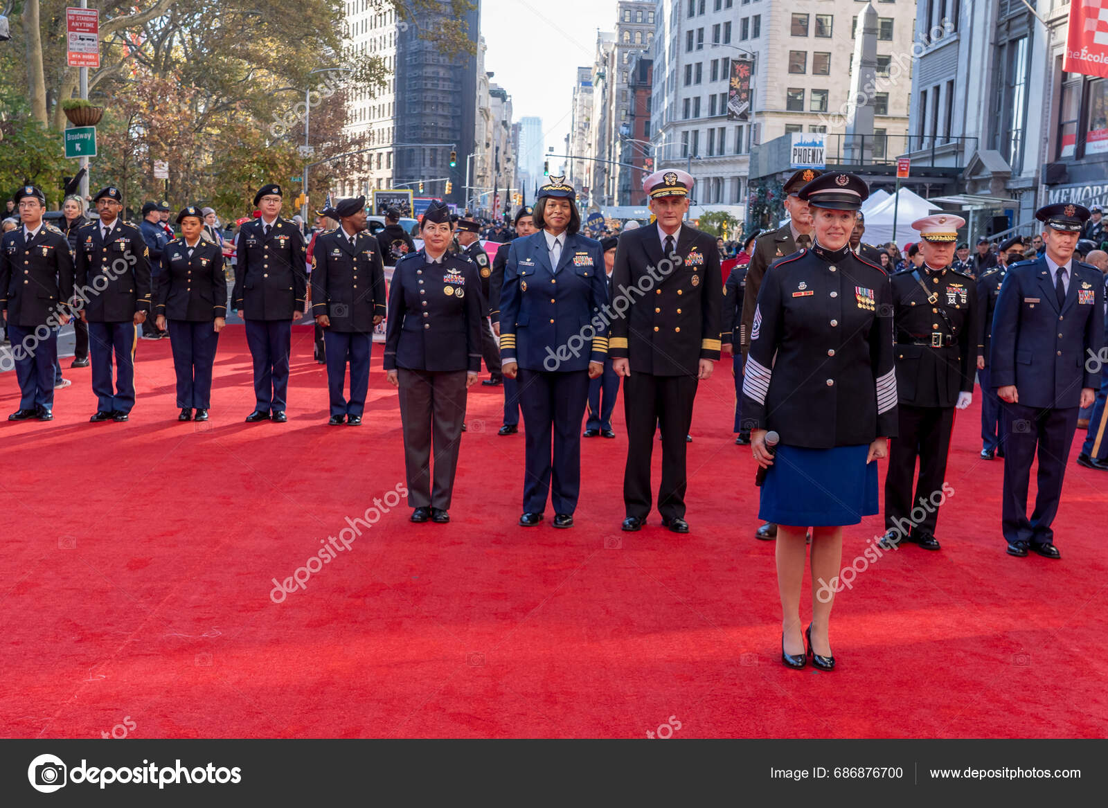 Veteran s Day Parade Held New York City November 2023 New Stock superman-fighting-doomsday-in-new-york-city-on-craiyon