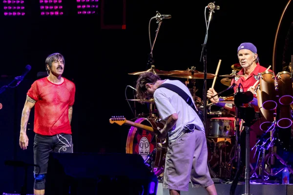 Sao Paulo Brezilya 2023 Kaliforniya Grubu Red Hot Chili Peppers — Stok fotoğraf