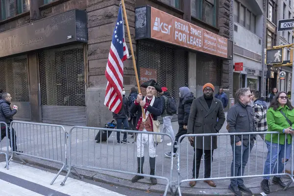 Veteranendag Parade Gehouden New York City November 2023 New York — Stockfoto