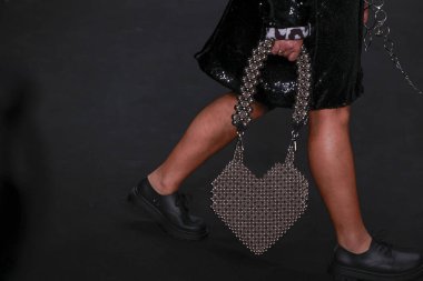 Sao Paulo (SP), 11 / 12 / 2023 - Sao Paulo Moda Haftası sırasında LED defilesi - SPFW N56, Komplexo Tempo, Sao Paulo 'nun doğu bölgesi, bu Pazar, 12 Kasım 2023. 