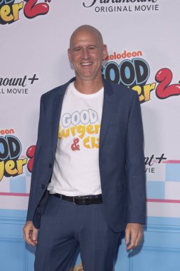 Güzel Burger World Prömiyeri. 14 Kasım 2023, New York, New York, ABD: Phil Traill 14 Kasım 2023 'te New York' ta Regal Union Square 'de Good Burger World Premiere' e katıldı..  