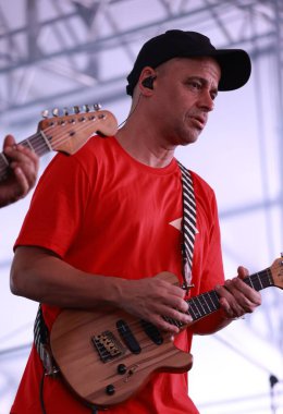 Sao Paulo (SP), 11 / 18 / 2023 - 18-21 Kasım tarihleri arasında gerçekleşecek Uluslararası Fuar Siyah Bilinç Günü 'nün 3.' sünde sahne alacak olan Baiana System grubunun gösterisi