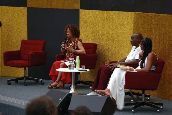 Sao Paulo 2023 Iii Expo Internacional Consciencia Negra Painel Panel — Photo