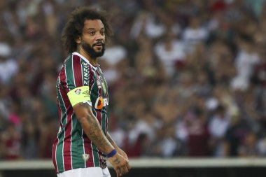 RIO DE JANEIRO (RJ), Brezilya 11 / 22 / 2023 - Brezilya Futbol Şampiyonası 'nın otuz ikinci turu için Fluminense x Sao Paulo arasındaki maç, bu Çarşamba Maracana' daki Mario Filho stadyumunda yapıldı. 