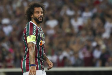 RIO DE JANEIRO (RJ), Brezilya 11 / 22 / 2023 - Brezilya Futbol Şampiyonası 'nın otuz ikinci turu için Fluminense x Sao Paulo arasındaki maç, bu Çarşamba Maracana' daki Mario Filho stadyumunda yapıldı. 