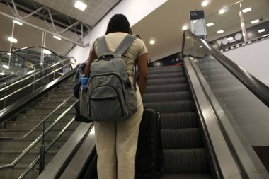 VITORIA (ES), 11 / 22 / 2023 - VITORIA ES Hava Limanı Hareketi, Espirito Santo, bu Çarşamba sabahı (22). (Fotoğraf: Edson De Souza / Thenews2 / Depozito Fotoğrafları) 