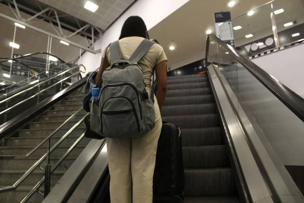 VITORIA (ES), 11 / 22 / 2023 - VITORIA ES Hava Limanı Hareketi, Espirito Santo, bu Çarşamba sabahı (22). (Fotoğraf: Edson De Souza / Thenews2 / Depozito Fotoğrafları) 
