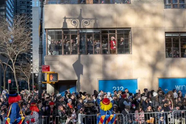 Parata Annuale Del Giorno Del Ringraziamento Macy Luogo New York — Foto Stock