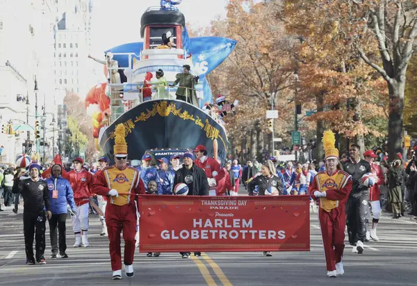 New York Usa 2023 Parada Dziękczynienia Macy Odbywa Się Manhattanie — Zdjęcie stockowe