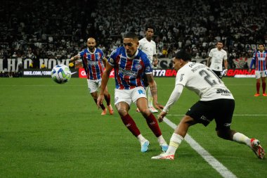 Sao Paulo (SP), Brezilya 11 / 24 / 2023 - BRAZILEIRO, Sao Paulo-SP 'nin doğu bölgesinde CORINTHIANS' a karşı, bu Cuma, 24 Kasım 2023.