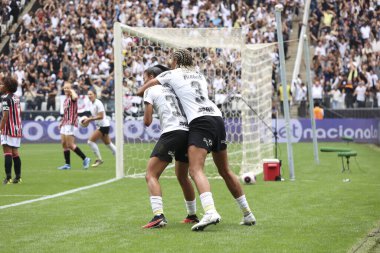 Sao Paulo (SP), Brezilya 11 / 26 / 2023 - Neo Quimica Arena, Itaquera, Sao Paulo 'nun doğu bölgesi, bu Pazar, 26 Kasım 2023.