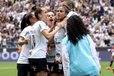 Sao Paulo (SP), Brezilya 11 / 26 / 2023 - Neo Quimica Arena, Itaquera, Sao Paulo 'nun doğu bölgesi, bu Pazar, 26 Kasım 2023.