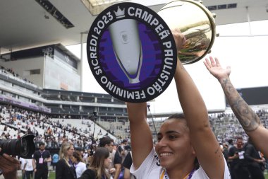 Sao Paulo (SP), Brezilya 11 / 26 / 2023 - Neo Quimica Arena, Itaquera, Sao Paulo 'nun doğu bölgesi, bu Pazar, 26 Kasım 2023.