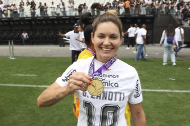 Sao Paulo (SP), Brezilya 11 / 26 / 2023 - Neo Quimica Arena, Itaquera, Sao Paulo 'nun doğu bölgesi, bu Pazar, 26 Kasım 2023.