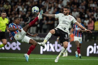 Sao Paulo (SP), Brezilya 11 / 24 / 2023 - BRAZILEIRO, Sao Paulo-SP 'nin doğu bölgesinde CORINTHIANS' a karşı, bu Cuma, 24 Kasım 2023.