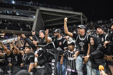 Sao Paulo (SP), Brezilya 11 / 24 / 2023 - BRAZILEIRO, Sao Paulo-SP 'nin doğu bölgesinde CORINTHIANS' a karşı, bu Cuma, 24 Kasım 2023.