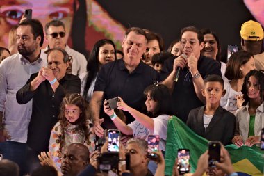 Rio de Janeiro (RJ), Brezilya 11 / 25 / 2023 - Liberal Parti 'nin bir kolu olan PL Mulher, bu 25 Cumartesi günü Rio de Janeiro eyaletinden liderlerin bir toplantısı düzenledi. Etkinlik Riocentro Amfitiyatrosunda gerçekleşti.