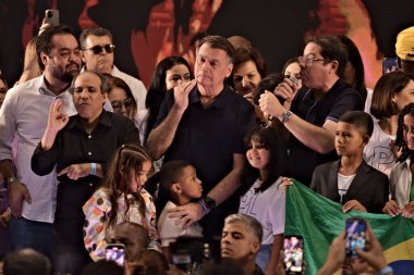 Rio de Janeiro (RJ), Brezilya 11 / 25 / 2023 - Liberal Parti 'nin bir kolu olan PL Mulher, bu 25 Cumartesi günü Rio de Janeiro eyaletinden liderlerin bir toplantısı düzenledi. Etkinlik Riocentro Amfitiyatrosunda gerçekleşti.