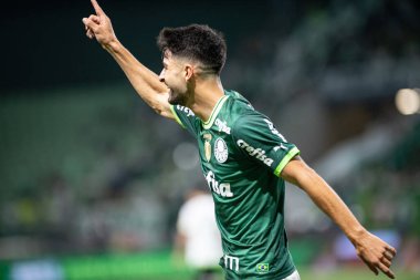 Sao Paulo (SP), Brezilya 11 / 29 / 2023 - BRASILEIRO vs PALMEIRAS Sao Paulo-SP 'nin batı bölgesinde, bu Çarşamba gecesi, 29 Kasım 2023. 