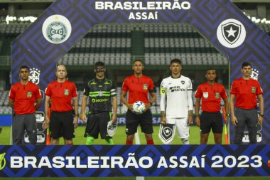 CURITIBA (PR), 11 / 29 / 2023 - Coritiba ile Botafogo RJ arasındaki maç, 2023 Brezilya Şampiyonası 'nın 36. Raundu için geçerli, 29 Kasım Çarşamba günü Couto Pereira Stadyumu' nda