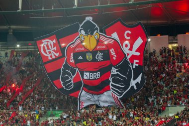 Rio de Janeiro (RJ), Brezilya 11 / 29 / 2023 - Rio de Janeiro 'nun kuzeyindeki Mario Filho Stadyumu' nda (Maracana) düzenlenen Brasileiro 2023 'ün 36.