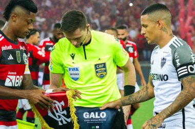 Rio de Janeiro (RJ), Brezilya 11 / 29 / 2023 - Rio de Janeiro 'nun kuzeyindeki Mario Filho Stadyumu' nda (Maracana) düzenlenen Brasileiro 2023 'ün 36.