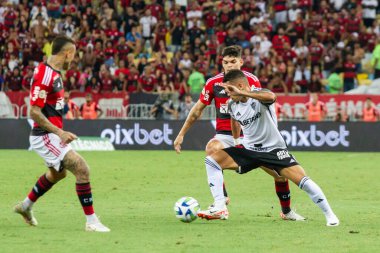 Rio de Janeiro (RJ), Brezilya 11 / 29 / 2023 - Rio de Janeiro 'nun kuzeyindeki Mario Filho Stadyumu' nda (Maracana) düzenlenen Brasileiro 2023 'ün 36.