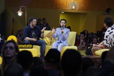 Sao Paulo (SP), Brezilya 11 / 30 / 2023 - En büyük pop kültür festivali olan Comic Con Experience 'in (CCXP) 10.