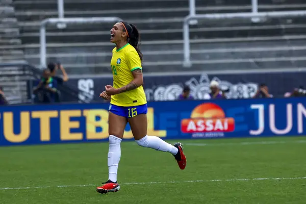 stock image Sao Paulo (SP), 11/30/2023 - FRIENDLY MATCH, BRAZIL SP, on the afternoon of this Thursday, November 30, 2023. 