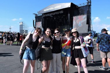 Sao Paulo (SP), Brezilya 12 / 02 / 2023 - The rock band OFF! Bu Cumartesi öğleden sonra Sao Paulo 'nun güneyindeki Autodromo de Interlagos' ta Primavera Sound festivalinin Corona Sahnesi 'nde çok sıcak bir havada sahne aldı.. 