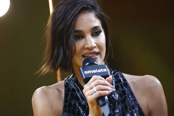 Sao Paulo (SP), Brezilya 12 / 01 / 2023 - NETFLIX - REBEL MOON - Zack Snyder, Deborah Snyder, Sofia Boutella, Djimon Hounsou, Ed Skerein, Michiel Huisman, Ray Fisher, Charlie Hunnam, Staz Nair ve E. Duffy 