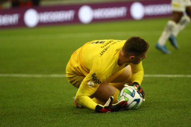 CURITIBA (PR) Brazil 03 / 12 / 2023 - Bu Pazar gecesi Ligga Arena 'da düzenlenen Brezilya Şampiyonası' nın 37. turu için Athletico PR ile Santos arasındaki maç için teklif