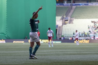 Sao Paulo (SP), Brezilya 12 / 03 / 2023 - BRASILEIRO, Sao Paulo-SP 'nin batı bölgesinde PALMEIRAS' a karşı, bu Pazar, 3 Aralık 2023. 