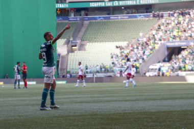 Sao Paulo (SP), Brezilya 12 / 03 / 2023 - BRASILEIRO, Sao Paulo-SP 'nin batı bölgesinde PALMEIRAS' a karşı, bu Pazar, 3 Aralık 2023. 