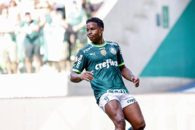 Sao Paulo (SP), Brezilya 12 / 03 / 2023 - BRASILEIRO, Sao Paulo-SP 'nin batı bölgesinde PALMEIRAS' a karşı, bu Pazar, 3 Aralık 2023. 