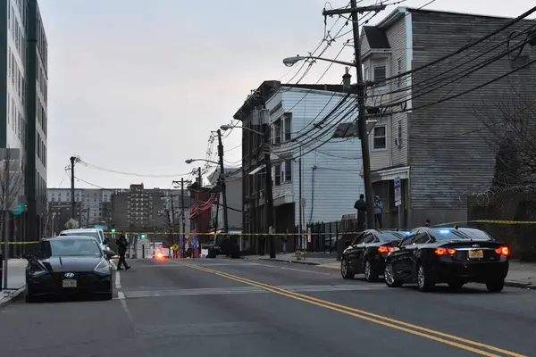 Střelba Zranila Ženu Newarku New Jersey Prosince 2023 Newark New — Stock fotografie