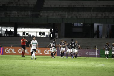 CURITIBA (PR), 12 / 06 / 2023 - Corinthians takımından Fausto Vera, Coritiba ile Corinthians arasında oynanan maçta 2023 Brezilya Şampiyonası 'nın 38. turu için geçerli olan golünü kutluyor.