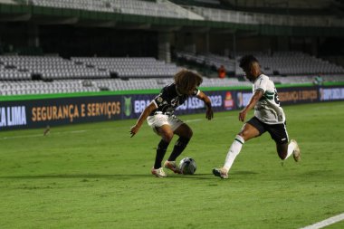 CURITIBA (PR), Brazil 12 / 06 / 2023 - Coritiba ile Corinthians arasında oynanan maçın 38. turu için Çarşamba gecesi Couto Pereira Stadyumu 'nda sunum (06)). (