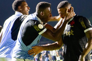 Rio de Janeiro (RJ), Brezilya 12 / 06 / 2023 - Bu Çarşamba Rio de Janeiro 'nun kuzeyindeki Sao Januario Stadyumu' nda düzenlenen 38. tur için geçerli olan Vasco ile RB Bragantino arasındaki maç